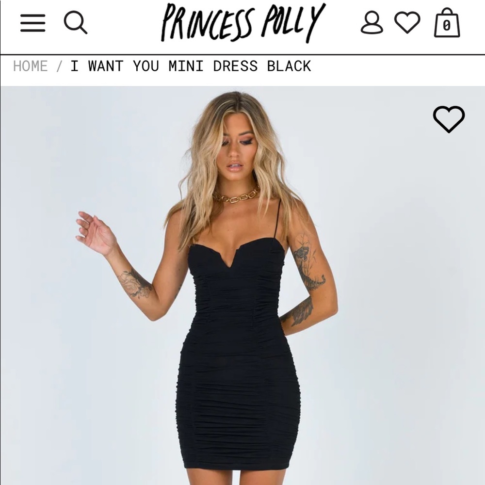 Princess Polly I Want You Mini Dress
